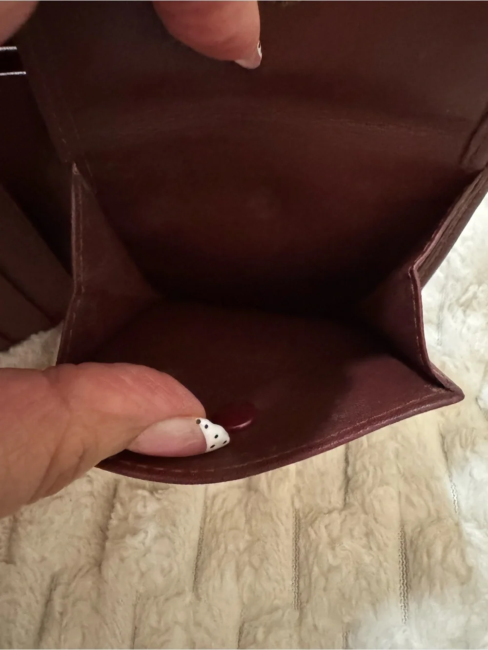 Cartier bi-fold wallet
